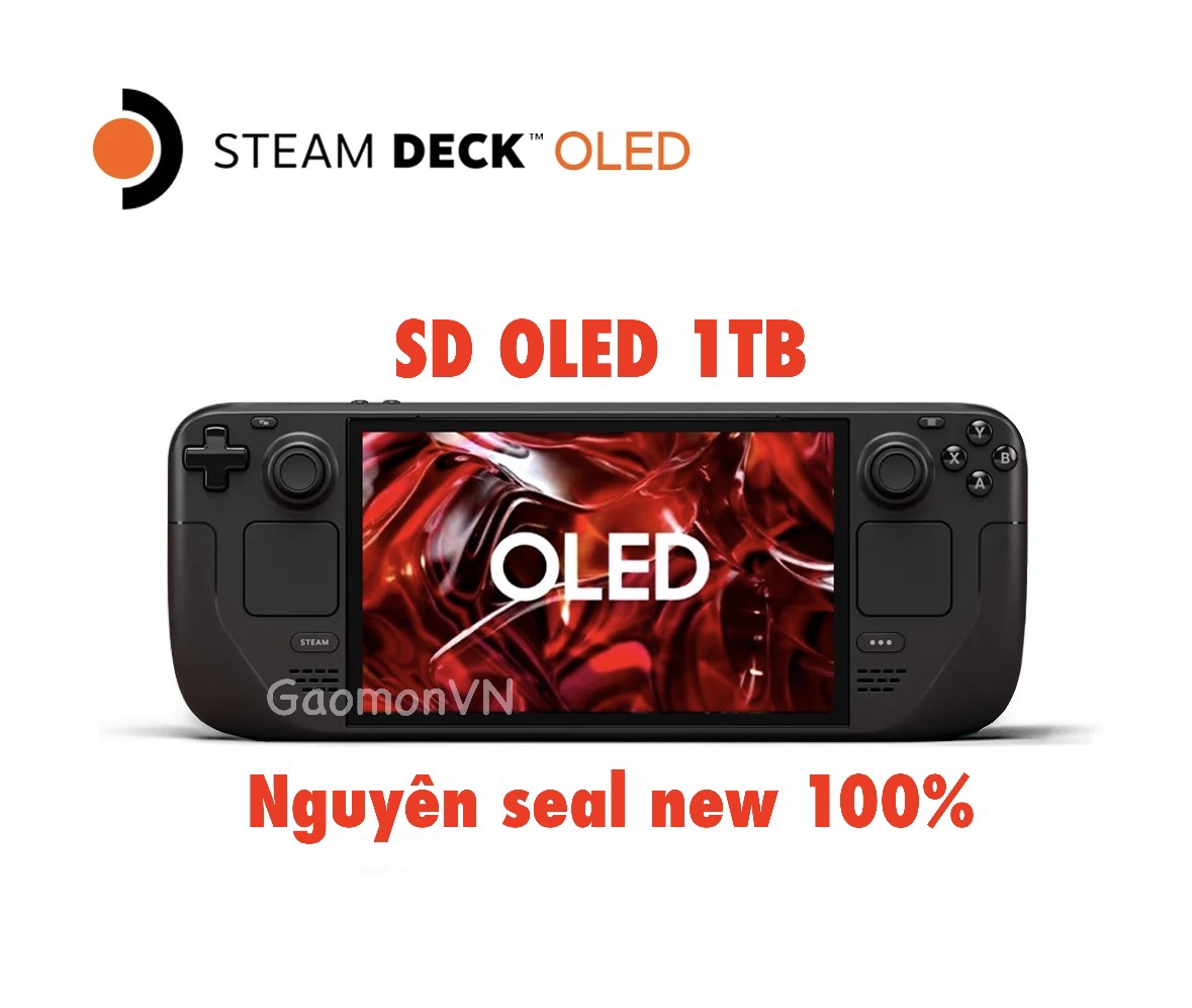 Máy game cầm tay Steam Deck 1TB OLED New 100% - Hình ảnh 2