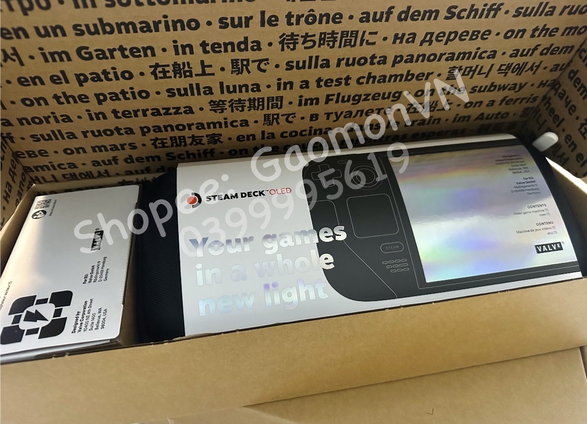 Máy game cầm tay Steam Deck 1TB OLED New 100% - Hình ảnh 4